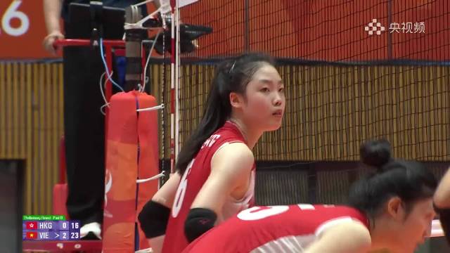 越南女排3-2险胜中国香港队,亚运会赛场体育精神闪耀